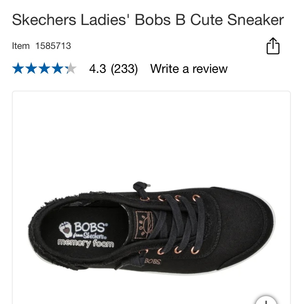 Sketchers Bibs B Cute Sneaker - Picture 4 of 14